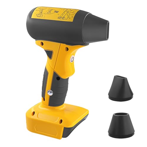 Souffleur à feuilles compact pour batterie 18-20V avec 4 vitesses réglables