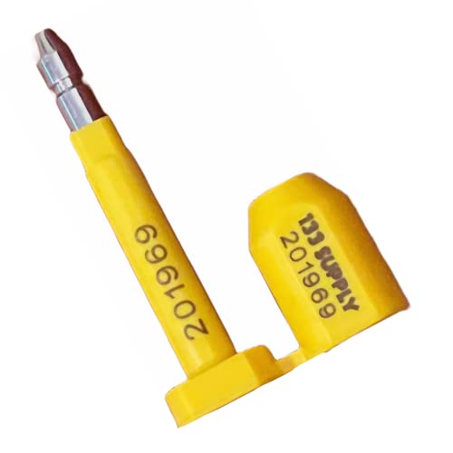 10 Pack Bolt Seals For Containers, Shipping Container Locks, Metal Trailer Seals, Container Seals, High Security Seal, Truck Seals, Container Security Bolt Seal, Metal Seals For Container #TOP6