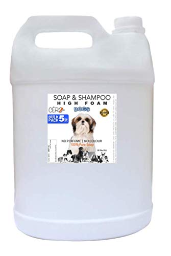 See full amazon price history chart for CERO ® High Foam Shampoo for DOGS, NO Perfume | NO Colour, 100% Pure Soap (5 lit.) CERO ® High Foam Shampoo for DOGS, NO Perfume | NO Colour, 100% Pure Soap (5 lit.) (B08L8VWV2V) Amazon Price History, Amazon Price Tracker