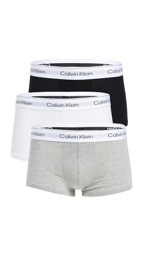 Calvin Klein underwear Men's Icon Cotton Stretch 3-Pack Low Rise Trunk