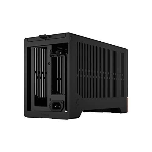 Fractal Design Terra Graphite - Wood Walnut Front Panel - Small Form Factor - Mini ITX Gaming case – PCIe 4.0 Riser Cable – USB Type-C - Anodized Aluminum Panels by Fractal Design - Image 4