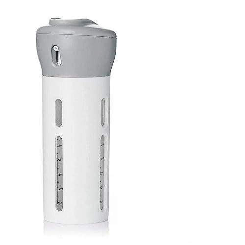4-in-1 Travel Dispenser Bottle Sets, Includes Four 50 mL Cosmetic Toiletries TSA Approved Refillable Leakproof Liquid Containers for Shampoo, Lotions, Skincare-image-43