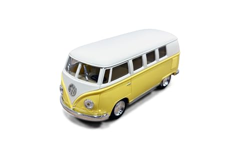 KiNSMART Box of 12 1962 Volkswagen Bus 1:32 miniatura 3