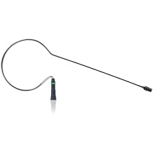 سماعة أذن Countryman E6DW5B2L4 Springy E6 Directional مع كابل 2 مم لأجهزة إرسال Lectrosonics باللون الأسود
