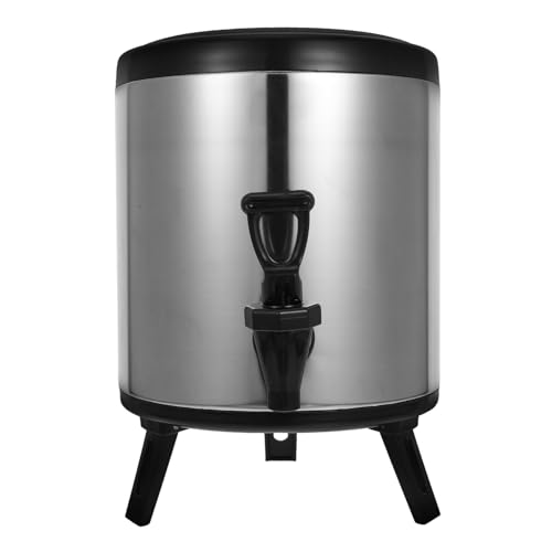 Cabilock Insulated Beverage Dispenser Stainless Steel Double Layer Drink Server for Commercial Use for Parties Events and Efficient Beverage Dispensing