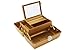 Caboodles Galaxy Glam - On-The-Go Girl Makeup Organizer, Gold Shimmer
