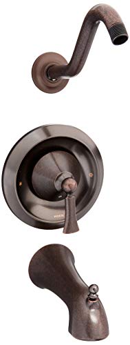 50% Off Discount Moen T5503NHORB Wynford Moentrol Tub and Shower Trim Kit Without Valve Showerhead Sold Separately, Oil Rubbed Bronze