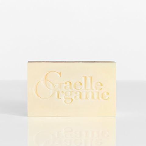Gaelle Organic Soap Superieure - Natural Moisturizing Face Cleanser with White Clay, Lavender & Litsea- Soothing Soap Bar for Sensitive Skin - Non-Drying, Sulfate Free, Cruelty Free - 6oz. Cover