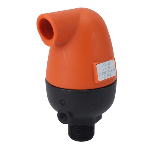 WOHPNLE Válvula De Alivio De Aire para Riego, Válvula De Alivio Automática De Aire Y Vacío Válvula De Escape Válvula De Ventilación De Salida De Entrada De Plástico para Riego Agrícola(1in)