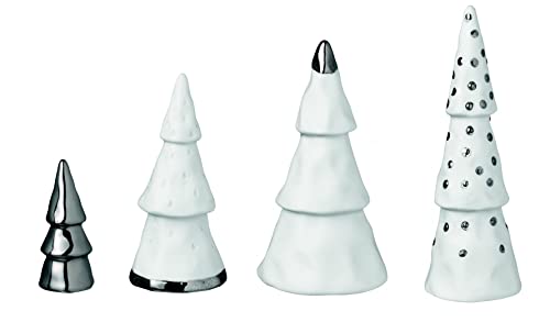 Räder 88683 Winterzeit - Weihnachtswald - Dekotannen - 4 er Set -...