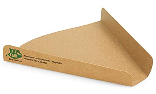 PAPSTAR Pizza-Tray ´pure´, Maße: 180 x 170 x 25 mm, Sie erhalten 1 Packung, Packungsinhalt: 80 Stück