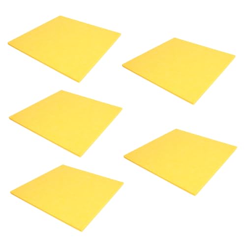 ibasenice 5Pcs Panel Acústico de Absorción Aislante de Pared de Fieltro Durable para Reducción de Ruido en Hogar y Oficina miniatura 1