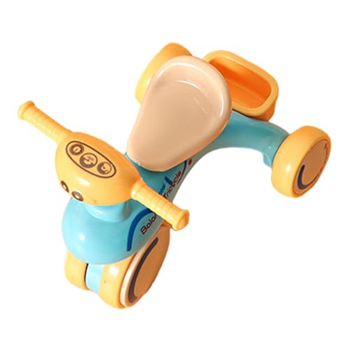 Triciclo de juguete - Vehículo de montaje de dibujos animados | Educativo Bicicleta de entrenamiento Educativo, Triciclo de inercia creativa, Vehículo de empuje y marcha para niños y niñas, modelo de