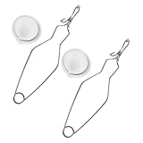 jojofuny 小型熔解陶瓷坩堝 鋳造用耐熱皿付き 高硬金属製熔解グ付 ジュエリー溶解用 金銀銅対応 工房 実験室向け