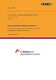 Das Europäische Mahnverfahren: Vergleich zwischen dem deutschen und dem europäischen Mahnverfahren