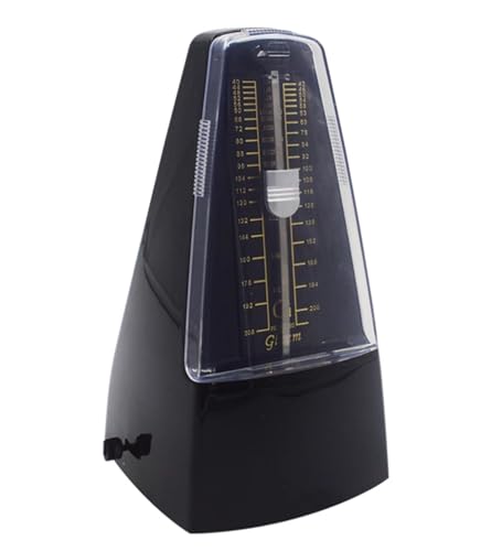 MFRELMNZG Enseignement expérimental Aides pédagogiques Métronome mécanique spécialisé pour la Notation des examens, Batteur de Piano et de Guitare, Dispositif Rythmique de précision Universel