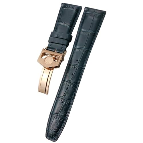 Bracelet montre cuir véritable 22mm GUMMMY pour remplacer IWC usé