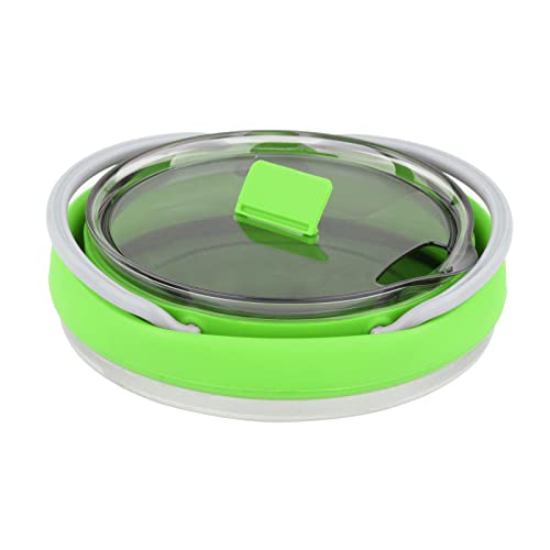 Colaxi Panela de Silicone Portátil 1L para Cozinhar Panelas de Acampamento Ao Ar Livre