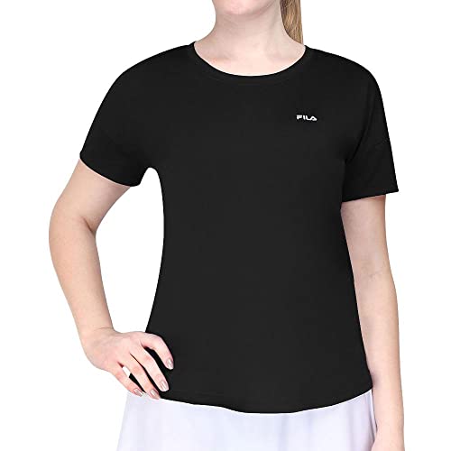 Camiseta Basic Sports, FILA, Feminino, Preto, G