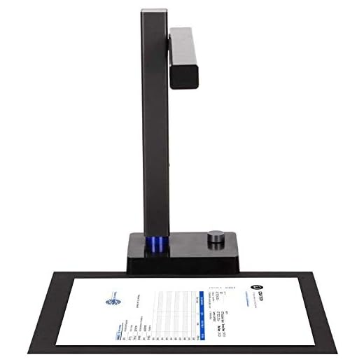 CZUR Shine800 Pro Portable A4 Document Scanner USB 2.0 Fast Scanner with OCR Function for MacOS and Windows