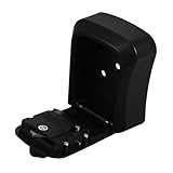 Zerodeko aus ABS Kunststoff Wandmontage Widerstandsfähig gegen Stempel mit Zahlencode Sicherer Aufbewahrungsort für Ersatzschlüssel Außen für Zuhause und Büro