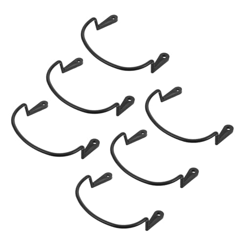 BESPORTBLE 6pcs Billiard Net Bracket Kit for Stable Pool Table Support Versatile Fixator for Net Bags Easy Installation Billiard Accessories for Snooker and Pool Tables