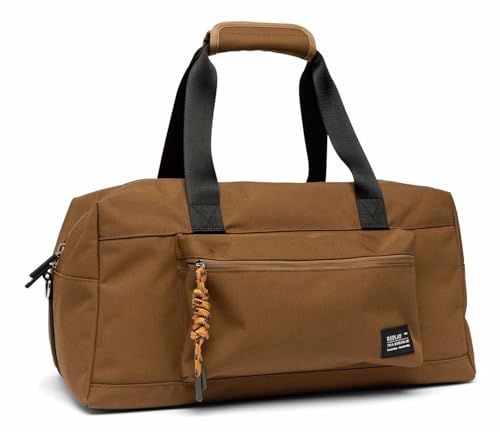 Bolso de viaje REPLAY marrón claro ideal para escapadas urbanas de fin de semana