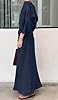 CHARTOU Women Elegant Long Dress Boat Neck 3/4 Lan... #2