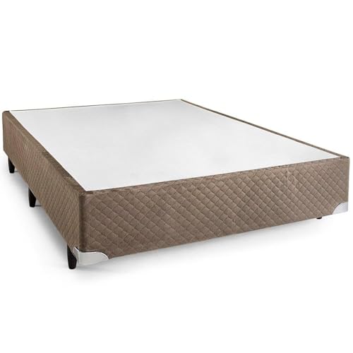 Box Cama Viúva Herval Idea, Suede Verde, 39x128x188 cm