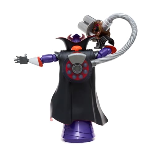 Image of Disney Store Official Zurg Talking Action Figure from Toy Story, Features Sounds and Phrases from The Movies, Interacts with Other Figures and Toys