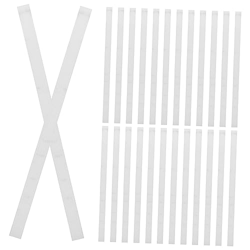 VILLFUL 30Pcs Book Binding Glue Strips with Mesh Backing for Crafting and Repair Flexible Glue Strips for Book Spine Binding Office Supply for Bookmaking and Book Repair