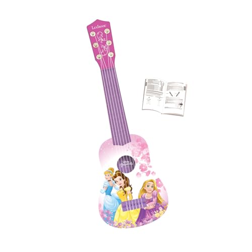 Lexibook, Disney Princess, My First Guitar for Children, 6 Nylon Strings, 21