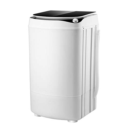 YXCKG Mejora De Centrifugadora De Ropa, Tambor De Acero Inoxidable, Secadora Giratoria Portátil, Secadora De Ropa, Capacidad De 9,8 Kg, Ahorro De Espacio - Hogar (Color : Black)