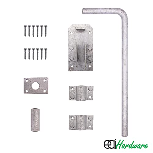 Bullone a discesa da 450 mm, zincato a caldo