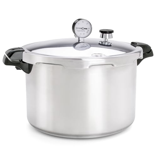 Image of Presto 01755 16-Quart Aluminum Pressure Canner and Cooker