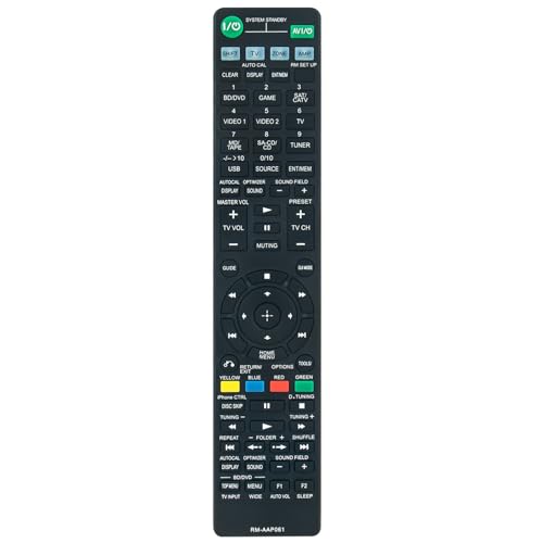 Télécommande de rechange RM-AAP061 compatible Sony STR-DH820 STR-DH720