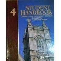 Student Handbook #4 College and University Edition Including What Happened When B004RG4KBI Book Cover