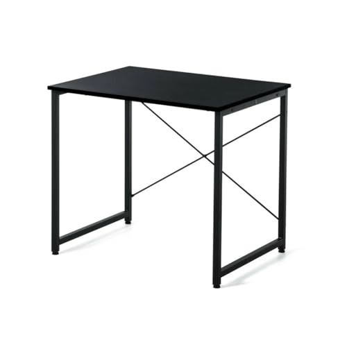 デスク 80cm 幅 奥行 60cm 省スペース コンパクト ワークデスク モニターアーム対応 ライティングデスク 学習 コーナー 書斎 在宅 ブラック