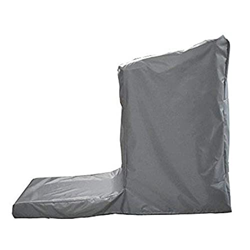 Housse de protection pour tapis roulant grise en tissu oxford robuste