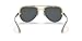 Versace VE2231 60mm Non-Polarized Aviator Sunglasses for Women – Gold Metal Frame with Gold Temples, 100% UV Protection, Lightweight & Comfortable Sunglasses, eShades Eyewear Kit Included