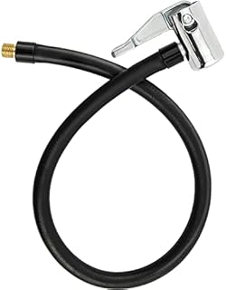 RUKUHOT Tire Inflator Extension Tube, Air Compressor Tire Inflator Attachment, Inflator Hose Adapter, Quick Inflation Chuck Hose for Car, Bike, Motorcycle