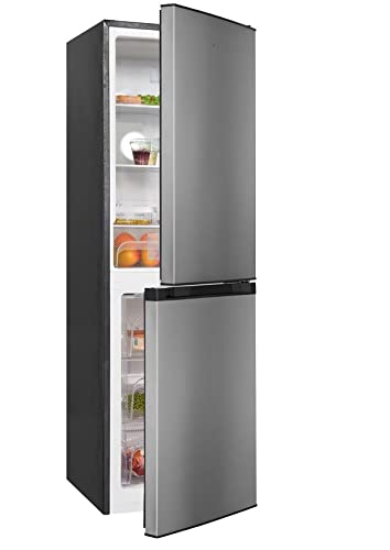 KGC195-65-NF-330F-inoxlook-az-193-litros-de-volumen-NoFrost-luz-LED-refrigeracion-y-congelacion-estante-de-cristal-refrigeracion-por-recirculacion-de-aire-estante-de-puerta