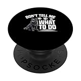 Schipperke Ne me dites pas quoi faire, chien Schipperke PopSockets PopGrip Adhésif