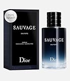 Dior Sauvage Eau Forte Parfum Mini Splash 0.34 Oz Travel Perfume For Men
