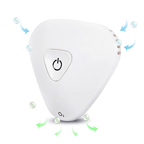 Ozone Generator Machine, Refrigerator Purifier, Mini air Deodorizer USB Rechargeable Air Purifier Portable Deodorizer for Home Shoes Closet Hunting Bag