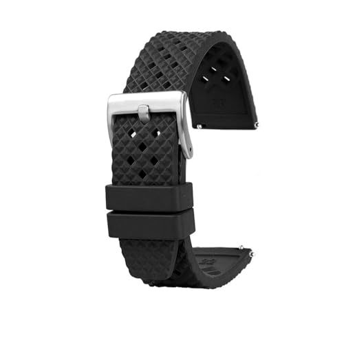 Bracelet montre caoutchouc fluoré haut de gamme étanche FKM