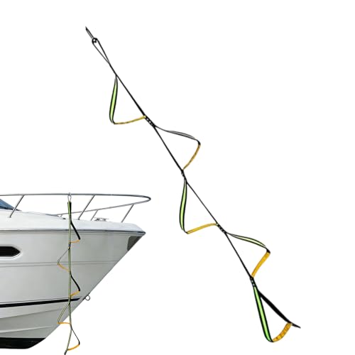 Escaleras de para fueraborda, capacidad de carga de 5 escalones, accesorios para deportes acuáticos, escalera de natación para barcos, para pesca, kayak, lancha, pontón, natación al aire libre