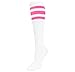 Hollywood Pro Tube with Stripes, Retro Style Old-fashioned Socks Skater 5 pairs Stripe Mens Old fashion