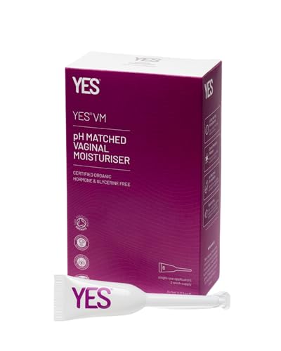 YES® VM Vaginales Feuchtigkeitsgel | Auf Wasserbasis | Langanhaltend und schnell wirkend bei Scheidentrockenheit | Bio-zertifiziert | Natürliche Gel Feuchtcreme | pH-angepasst (6 x 5ml Applikatoren)