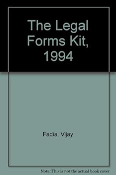 Paperback The Legal Forms Kit, 1994 Book
